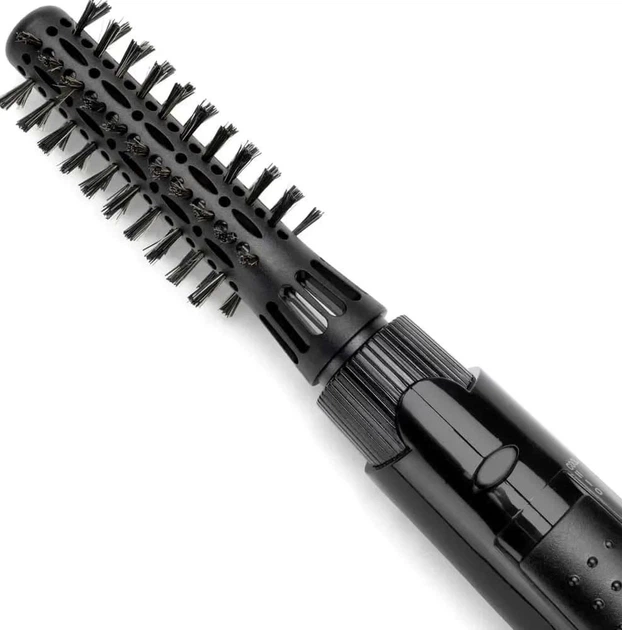 Фен-щітка для волосся BaByliss AS86E 300Вт 2 насадки Чорний - зображення 2
