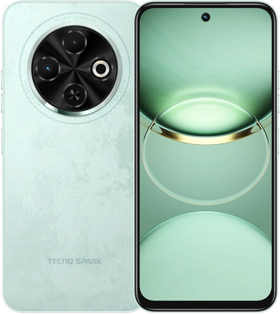 Smartfon Tecno Spark 30C (KL5n) 6/128GB Magic Skeen Green (4894947051814) - obraz 2