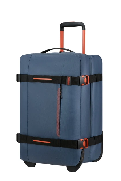 Дорожная Сумка На Колесах American Tourister URBAN TRACK NAVY/ORANGE 55x35x20 MD1*31201 - изображение 6