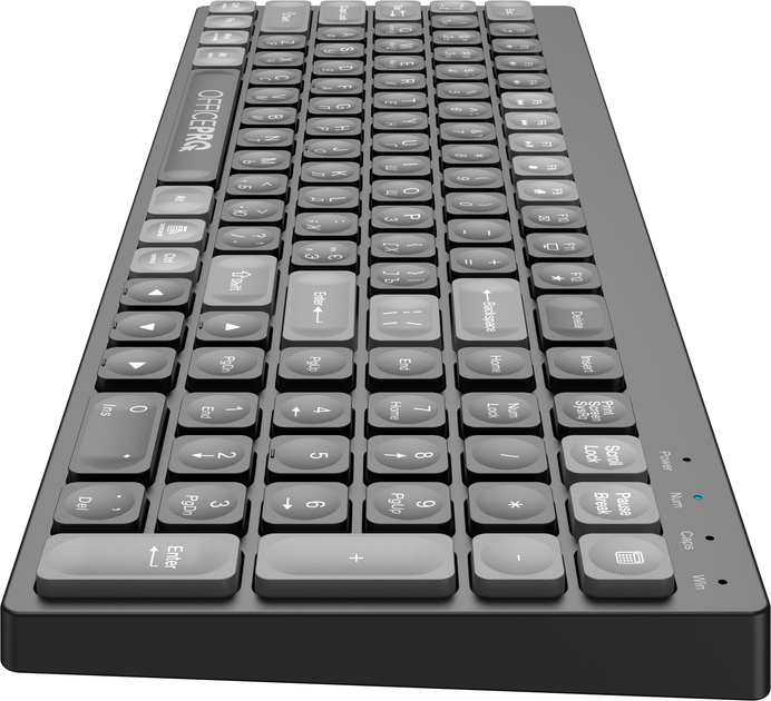 Клавіатура бездротова OfficePro SK985B Wireless/Bluetooth Black (SK985B) - зображення 5