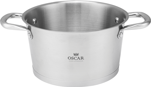 Каструля OSCAR Delight нерж 24 см (5.3 л) з кришкою (OSR-2005-24) (OSR-2005-24) - зображення 3