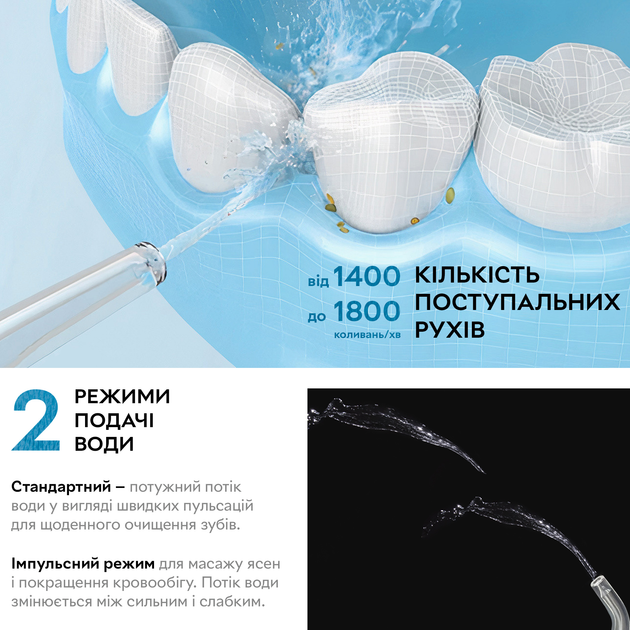 Іригатор RZTK Dental Pro Black 220В - зображення 5