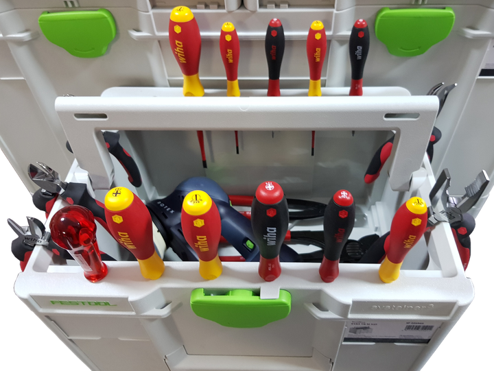 Инструментальный ящик в формате систейнера³ ToolBox SYS3 TB M 237 Festool 204866 - Фото 8 Инструментальный ящик в формате систейнера³ ToolBox SYS3 TB M 237 Festool 204866 - изображение 8
