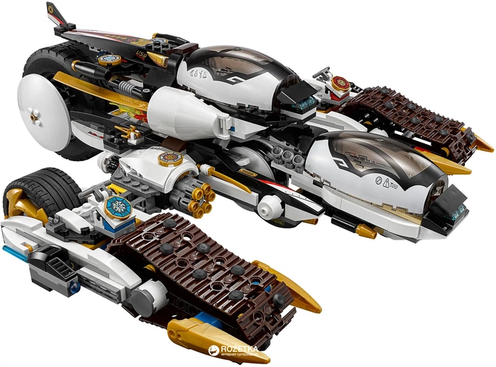 Конструктор LEGO NINJAGO Внедорожник с суперсистемой маскировки