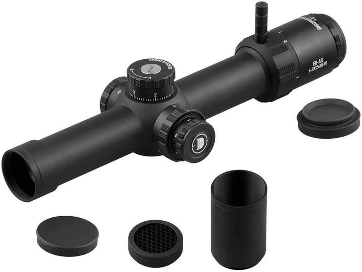 Приціл Discovery Optics ED-AR 1-8x24 SFIR FFP (34 мм, підсвічування) - зображення 1