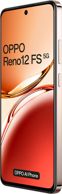 Smartfon Oppo Reno 12 FS 5G 12/512GB Amber Orange (6932169349727) - obraz 5