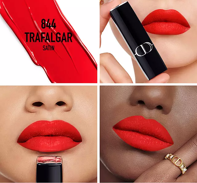 Помада для губ Dior Rouge Dior Satin 844 Trafalgar 3.5g – купить