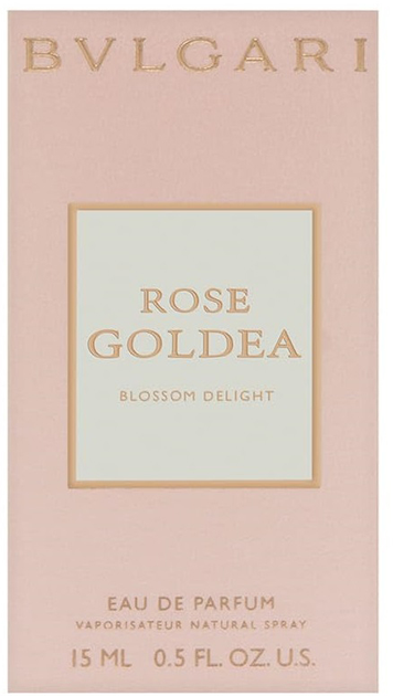 Woda perfumowana damska Bvlgari Rose Goldea Blossom Delight 15 ml (0783320404733) - obraz 2