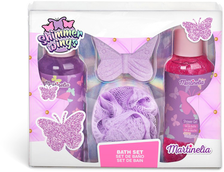 Zestaw kosmetyków dla dzieci Martinelia Shimmer Wings Bath Set (8436609391591) - obraz 1