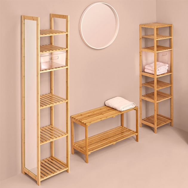Półka łazienkowa 5five Simply Smart Prostokątna 5 poziomów (3560239680437) - obraz 3