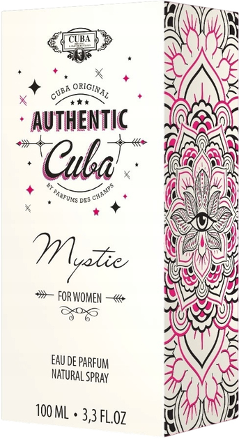 Парфумована вода для жінок Cuba Original Cuba Authentic Mystic 100 мл (5425039222059) - зображення 3