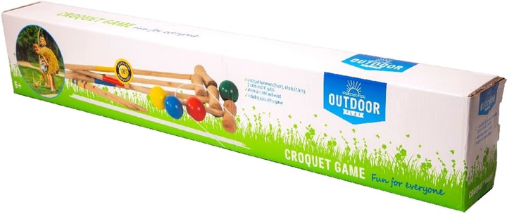 Ігровий набір Outdoor Play Крокет (8712051210247) - зображення 4