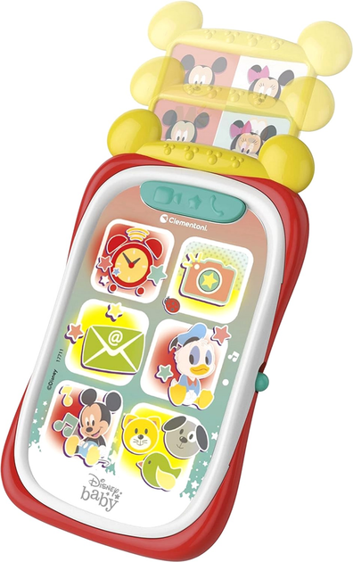 Zabawka interaktywna Clementoni Baby Disney Mickey Smartfon (8005125177110) - obraz 5