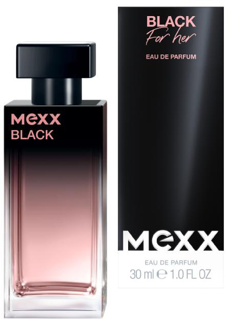 Woda perfumowana damska Mexx Black 30 ml (3616305169075) - obraz 1