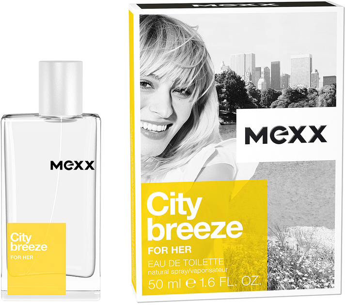 Woda toaletowa damska Mexx City Breeze 50 ml (8005610291734) - obraz 1