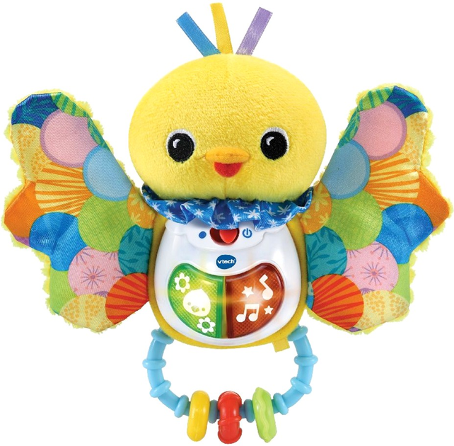 Zabawka interaktywna Vtech Baby Fladder and Fluit Grzechotka (3417765587238) - obraz 2