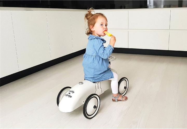 Jeździk Rubo Toys Nijntje Miffy Rétro Marcheur Biało-czarny (8712051122540) - obraz 12