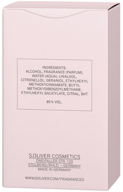 Woda toaletowa damska s.Oliver Pure Sense 50 ml (4011700819072) - obraz 4