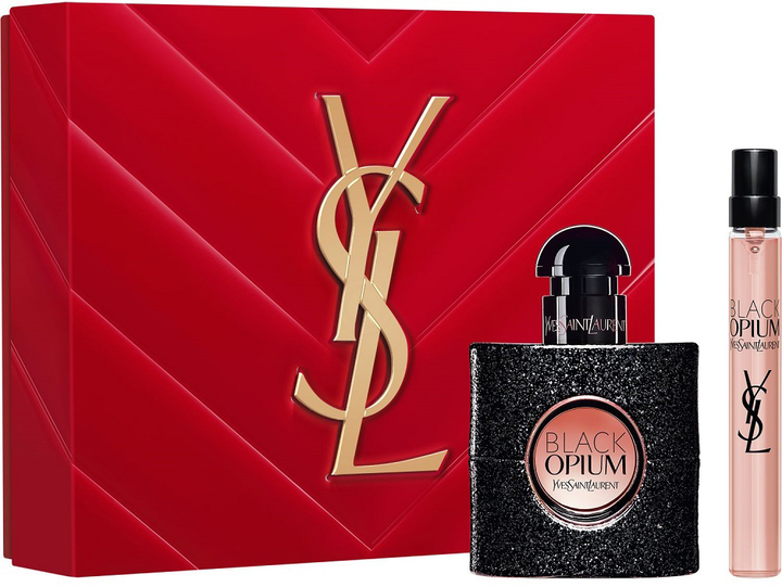 Жіночий набір Yves Saint Laurent Black Opium Парфумована вода 30 мл + Парфумована вода 10 мл (3614274121223) - зображення 1