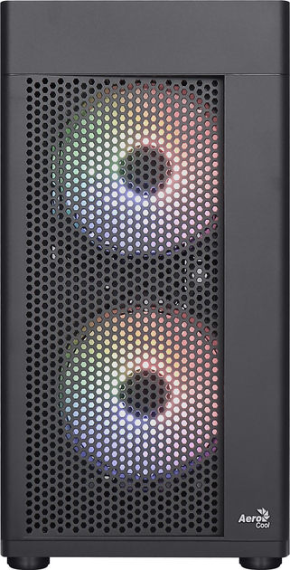 Корпус AeroCool Hexform-G-BK-v2 (ACCX-PV38002.11) Black 500W - изображение 4