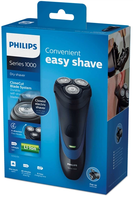 Электробритва PHILIPS Series 1000 S1510/04 - Фото 9 Электробритва PHILIPS Series 1000 S1510/04 - изображение 9