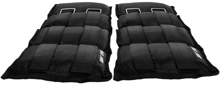 Obciążniki na ręce Gorilla Sports 2 x 3.5 kg Black (4250663101408) - obraz 2