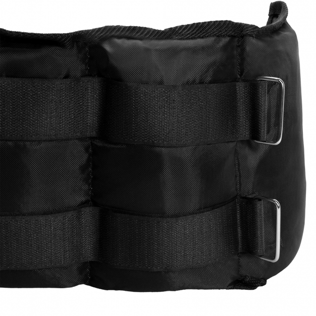 Обтяжувачі для рук Gorilla Sports 2 x 3.5 кг Black (4250663101408) - зображення 4