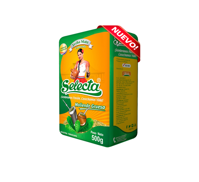Чай Йерба Мате Selecta "АКЦИЯ" Premium 500 г + Molienda Gruesa 500 г - в подарок Energy 75 г К580 - изображение 4