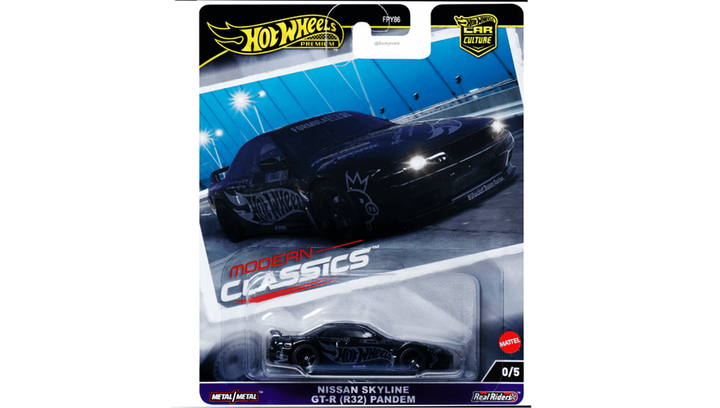 Машинка Premium Hot Wheels Nissan Skyline GT-R (R32) Pandem Chase