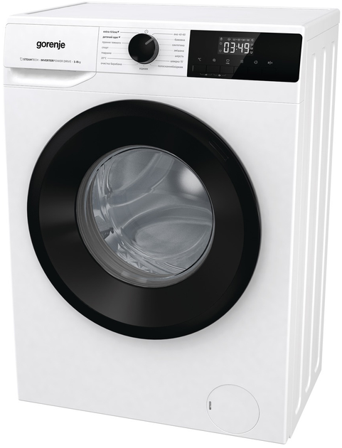 Стиральная машина полногабаритная Gorenje W1NHPI84AS/UA - изображение 7