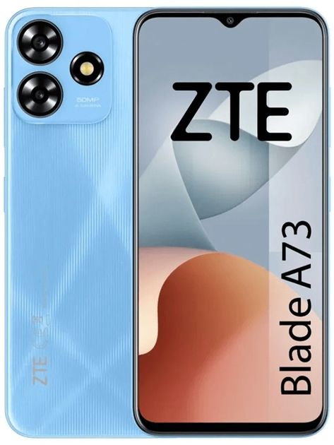 Мобільний телефон ZTE Blade A73 4/128GB Blue (6902176100697) - зображення 1