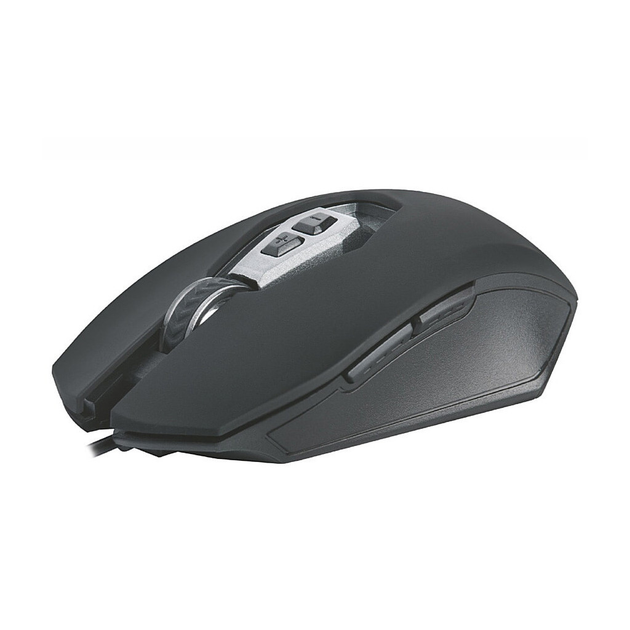 Компьютерная мышка REAL-EL, USB, оптическая, 800/1200/1600/2400 dpi, 7 кнопок, 1,8 м Black - изображение 2