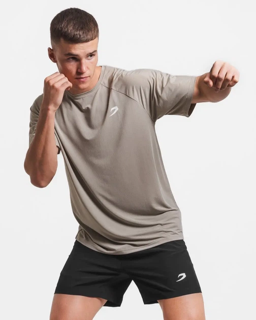 Футболка BOXRAW Valdes Oversized S Бежева - Фото 6 Футболка BOXRAW Valdes Oversized S Бежева - изображение 6