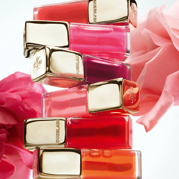 Олія для губ Guerlain Kisskiss Bee Glow Oil 458 Rose Glow 9.5g - зображення 6
