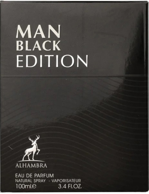 Парфумована вода для чоловіків Alhambra Man Black Edition 100 мл (6291108730201) - зображення 2