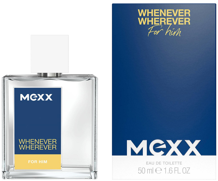 Woda toaletowa męska Mexx Whenever Wherever 50 ml (3616305628244) - obraz 6