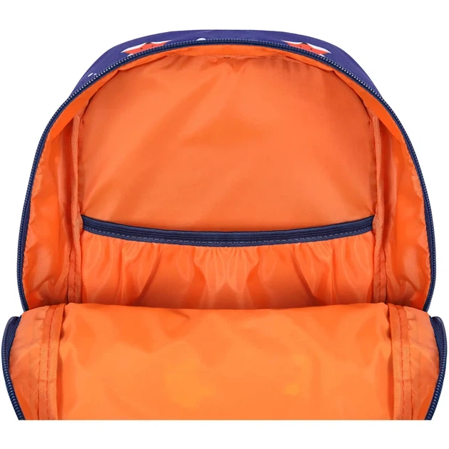 Рюкзак подростковый Bagland Молодежный mini с Лисичками на синем фоне 8 л 742 - изображение 3