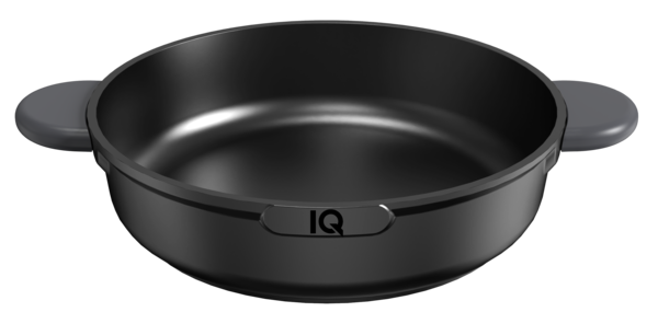 Сотейник IQ Be Creative з двома ручками алюмінієвий 28 см (4.0 л) з кришкою (IQ-2147-28) (IQ-2147-28) - зображення 3