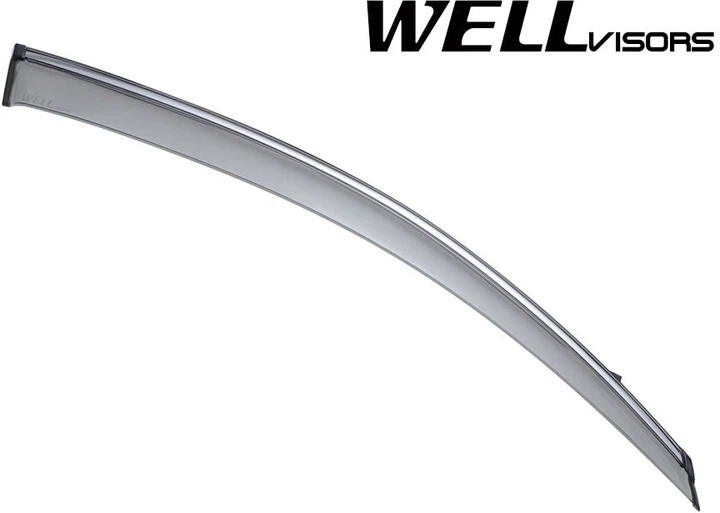Дефлекторы окон Wellvisors с хромированным молдингом передние и задние Infiniti FX 2009-2017 4 шт (3-847IN003) - изображение 8