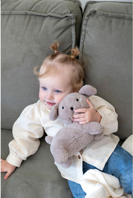 Іграшка Tiamo Miffy Fluffy Snuffie Собачка 25 см Taupe (8713291669406) - зображення 6