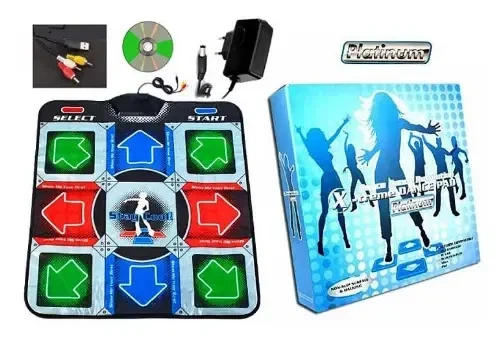 Танцювальний килимок usb для ПК комп'ютера PC Dance mat Dance Pad покращений з CD - зображення 5