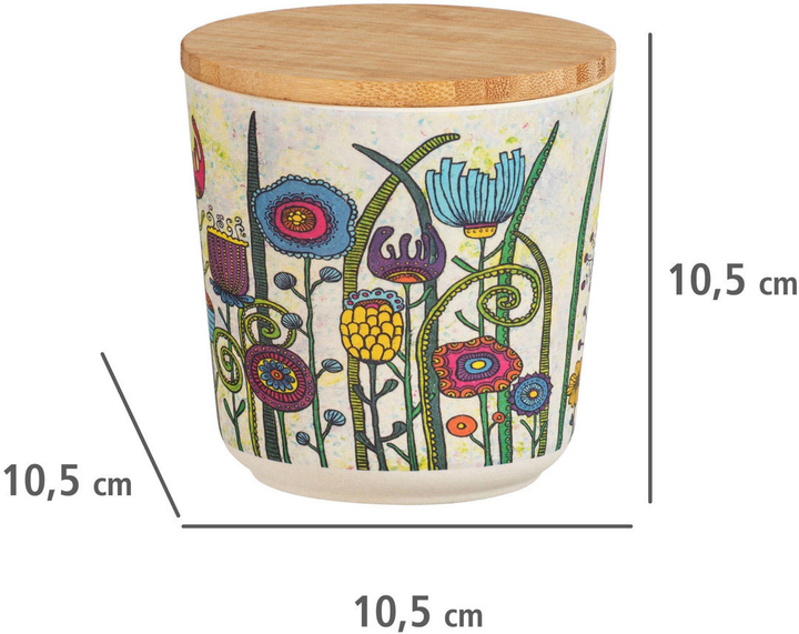 Pojemnik na żywność sypką Wenko Flowers 500 ml (4008838364093) - obraz 4