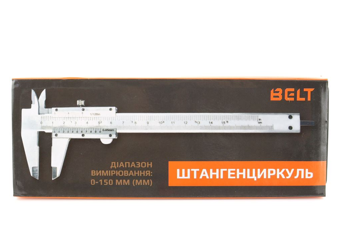 Штангенциркуль в футляре BELT механический 0-150 мм - изображение 2
