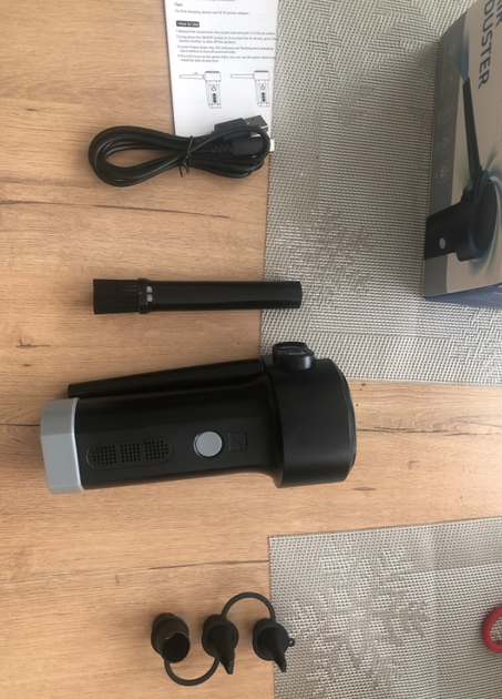 Бездротовий повітряний компресор AIR DUSTER ICANZUO TAD061 10000 mAh 400000RPM - зображення 4