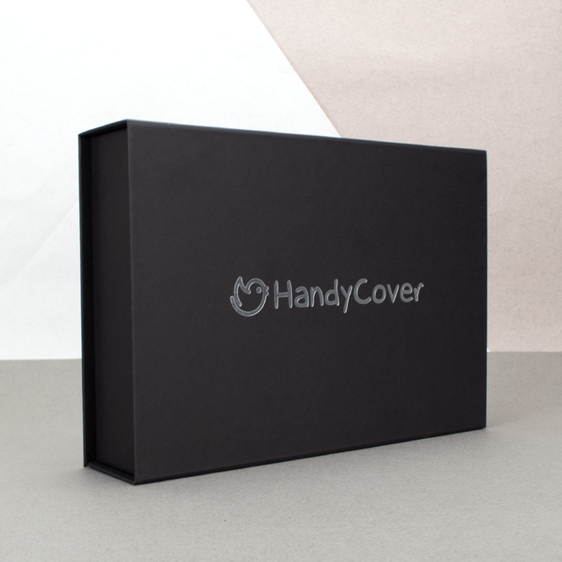 Подарунковий чоловічий набір Handycover 2501 (гаманець та ремінь) чорний в коробці - Фото 7 Подарунковий чоловічий набір Handycover 2501 (гаманець та ремінь) чорний в коробці - зображення 7