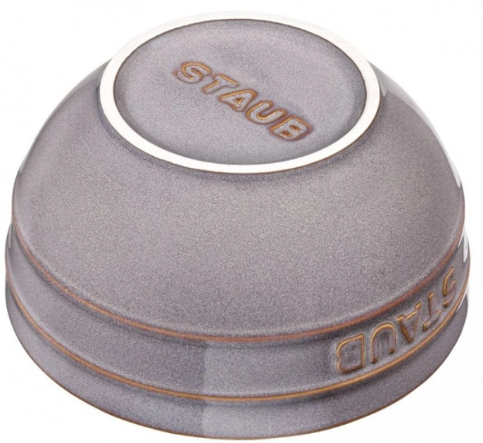 Miska okrągła Staub Serving Szara 12 cm (4009839363580) - obraz 2