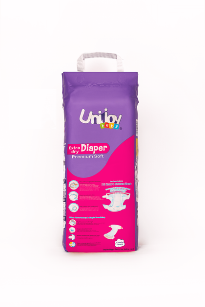 Підгузки UNIJOY Soft 36 шт М 6-9 кг (6998526216187) - зображення 2