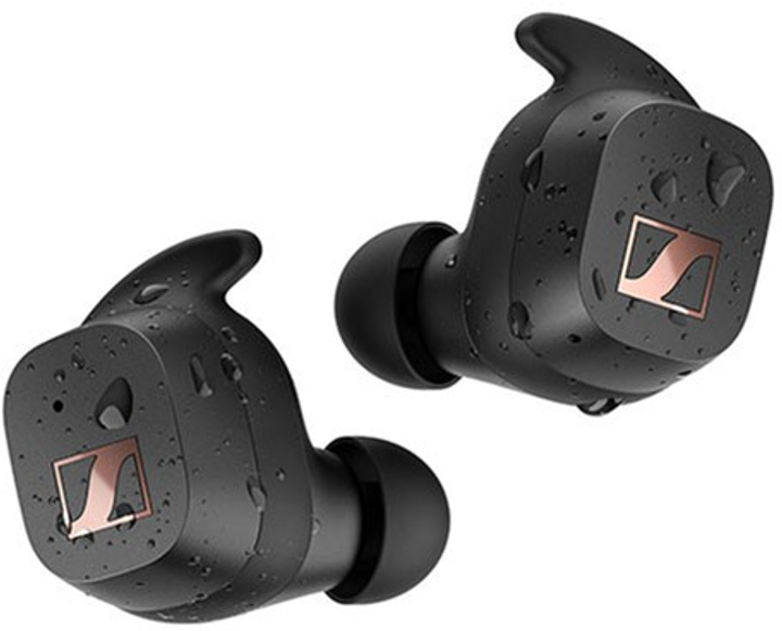 Słuchawki Sennheiser Sport True Wireless Black (509299) - obraz 1