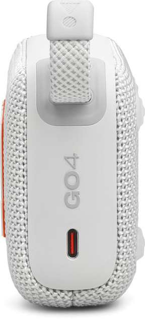 Акустична система JBL Go 4 White (JBLGO4WHT) - зображення 6