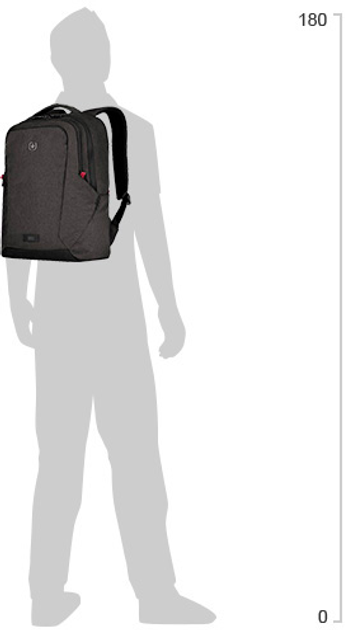 Plecak na laptopa Wenger MX Professional 16" Grey (611641) - obraz 8